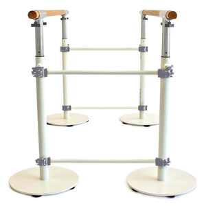 Parallel Stability Barres · 6 ft (White) | IndoPilates™